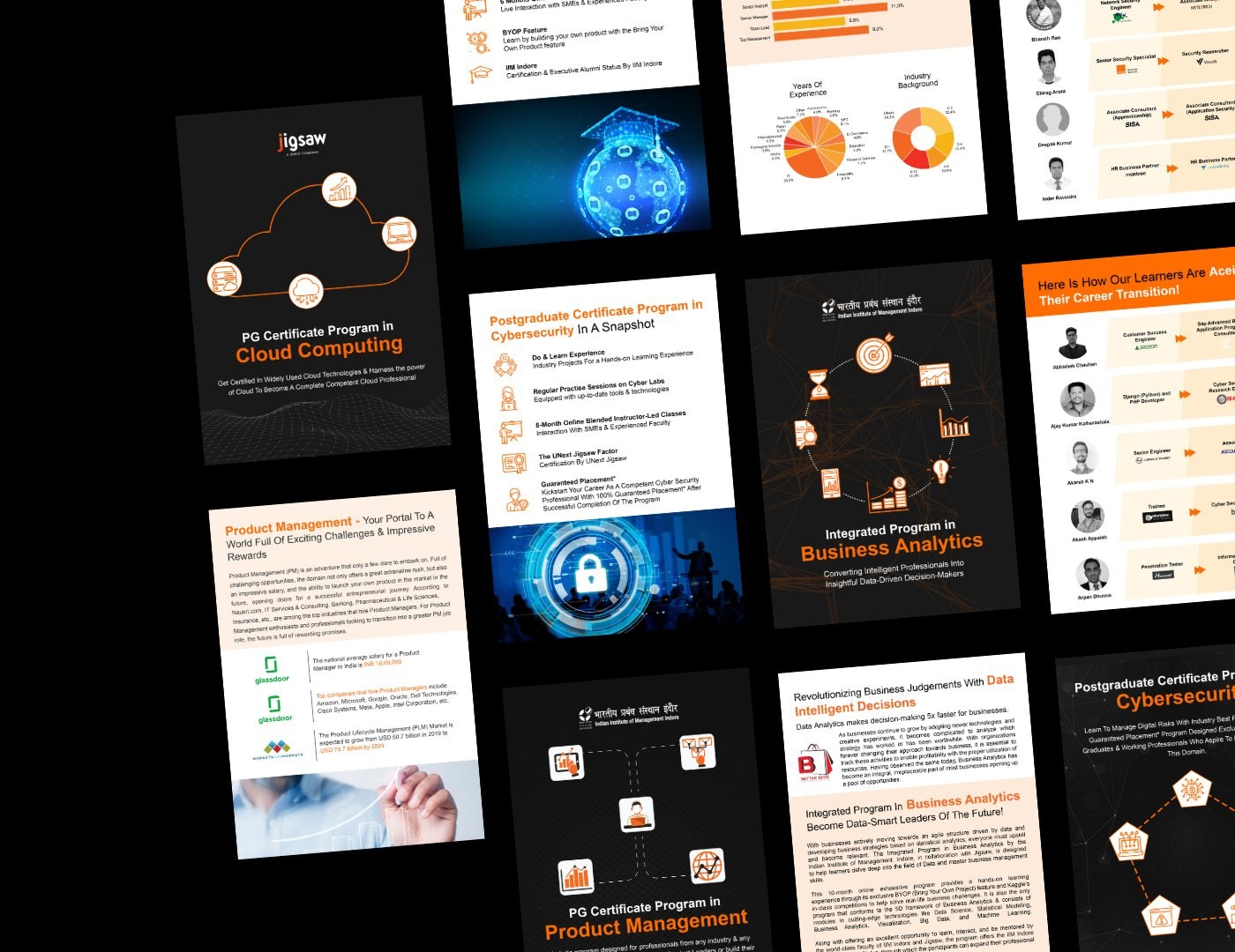 IIM Indore and Manipal University — campaign & publication design